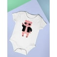 thumbnail image 3 of Pig With A Jacket Bodysuit Infant -Image by Shutterstock,  6 Months, 3 of 4