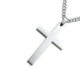 thumbnail image 1 of Collier Croix Coloré à la Mode Résistant à l'Usure Confortable Robuste Finition Fine Design Unique Apparence Exquise Chaîne Couleur Acier, 1 of 6