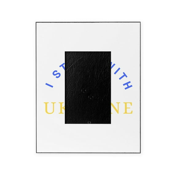 CafePress - Solidarity With UKRAINE - Decorative 8x10 Picture Frame