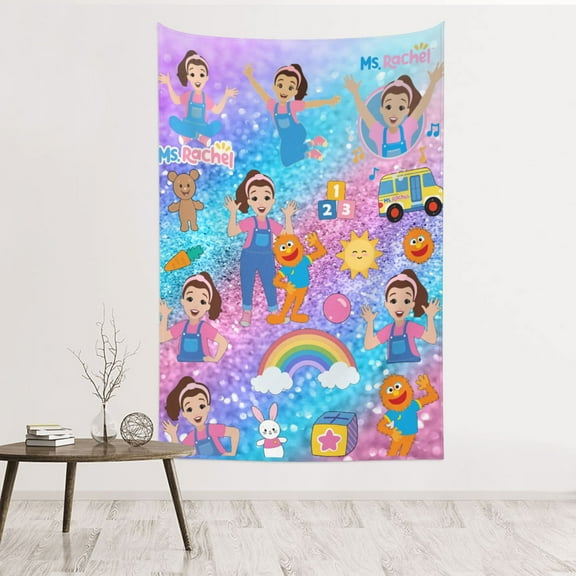 Ms Rachel Wall Tapestry Poster for Bedroom Aesthetics Room Decor Flag Wall Hanging Dorm Living Room 60''x 40''