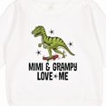 thumbnail image 3 of Inktastic Mimi and Grampy Dinosaur Grandchild Toddler Sweatshirt, 3 of 4