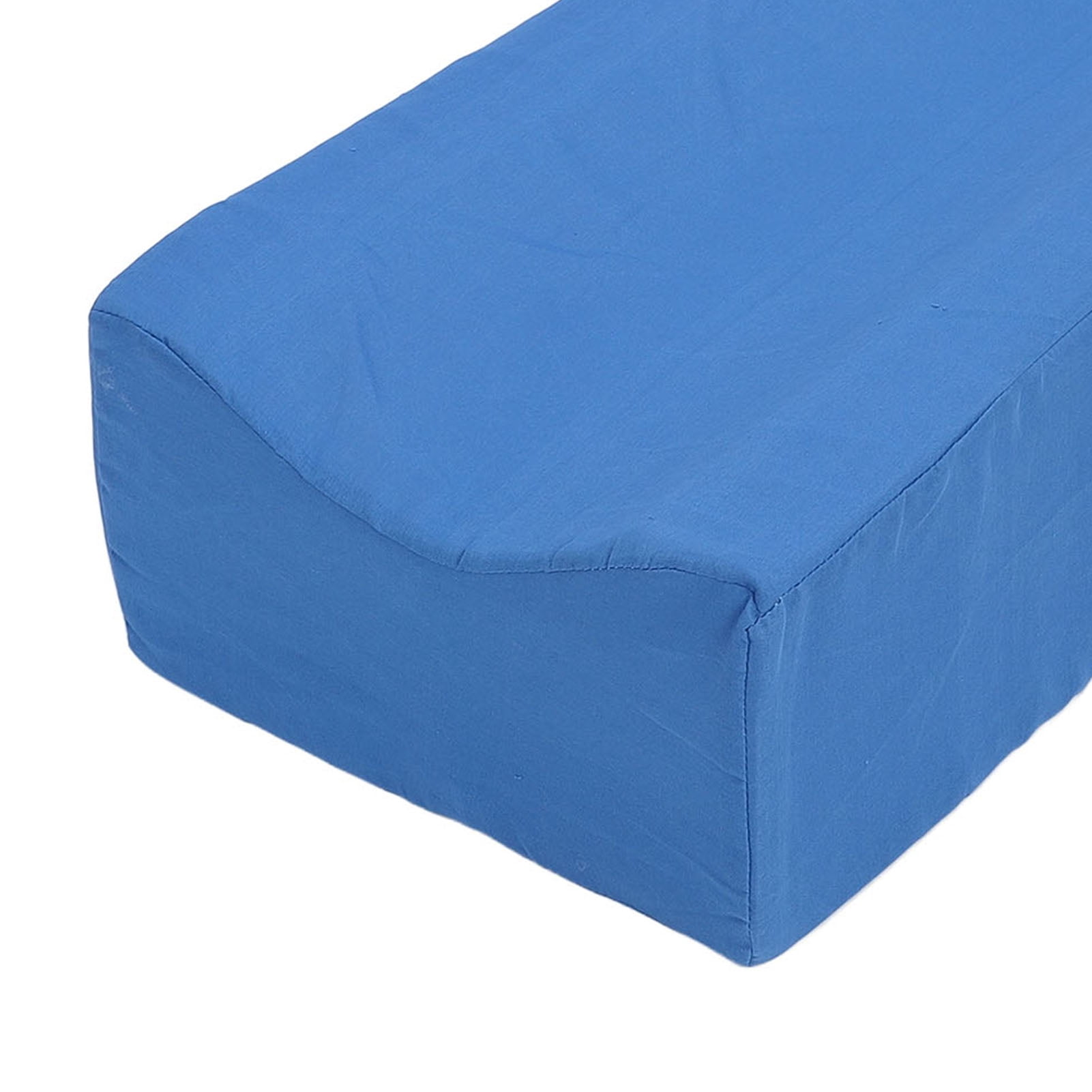Yajisi Leg Wedge Pillow Ergonomic High Density U Shaped Leg Elevation Pillow for Sleeping, Support Cushion with Removable Cover, 23x11x6 inches / 59x28x15cm, Blue