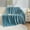 Ash Blue, variant on RYNGHIPY Grey Rabbit Fur Throw Blanket Flannel Fleece Fluffy Blanket for Chair Sofa 39*63 Small Bubble Waffle Blanket for Boys Girls Adults Thick Plush Bed Blanket for Home (Grey, 39"*63")