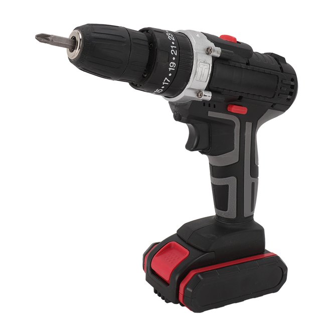 Perceuse Électrique, Perceuse au Lithium Multifonction Prise US 110-220 V pour Professionnels