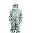 thumbnail image 2 of Vestido de traje de apicultor de apicultura de cuerpo completo protectora con capucha de velo XXL Zulema Traje de apicultura de cuerpo entero, 2 of 8
