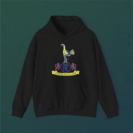 Tottenham Hotspur Logo Hoodie, Aesthetic Sports Wear, Tottenham Hotspur Football Club Pullover, Perfect for Football Fans.