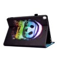 thumbnail image 3 of Dteck Smart Case for Apple iPad 9th Generation 10.2" (2021),Magnetic Card Wallet Patterned iPad 8th/7th Gen 10.2-inch Case Leather Kickstand Shockproof Automatic wake/sleep Cover,Panda, 3 of 8