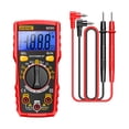 thumbnail image 2 of Multímetro Digital, herramientas de prueba eléctrica, probador inteligente ligero y resistente, multiprobadores de mano multiusos para fusibles de Rojo, 2 of 8