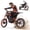 Black, variant on Electric Scooter Front Bag Waterproof EVA Hard Shell Bags Reflective Handlebar Hanging Bag Storage Bag