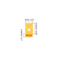 thumbnail image 2 of Unique Bargains Jumper Cap 2.54mm Pitch Connector Long Type Jumper Plug, Yellow 10 Pack, 2 of 4