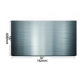 thumbnail image 4 of 30x16 Inch Metal Tempered Glass Splash Panel - Waterproof Kitchen Backsplash, Durable Easy Wipe Clean Coastal Wall Decor, 4 of 4