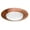 Copper, variant on Elco EL40CP 6" Open Trim For 150W Bulbs - Copper