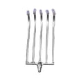 thumbnail image 4 of S SERENABLE Hand Rake Head Easy Installation Gear Remover Tool for Lake Raking Farmhouse 5 Tines, 4 of 9