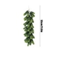 thumbnail image 3 of Meggemo 21.7 Inch Short Christmas Garland Decorative Vine for Christmas Tree Wreath Home Holiday Party Decor, 3 of 6
