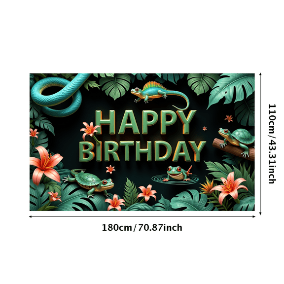 Yatrandify Colorful Theme Happy Birthday Banner Decorative Design for Birthday Party Kids Party Indoor Decoration