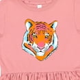 thumbnail image 4 of Inktastic Tiger Head Girls Toddler Dress, 4 of 5