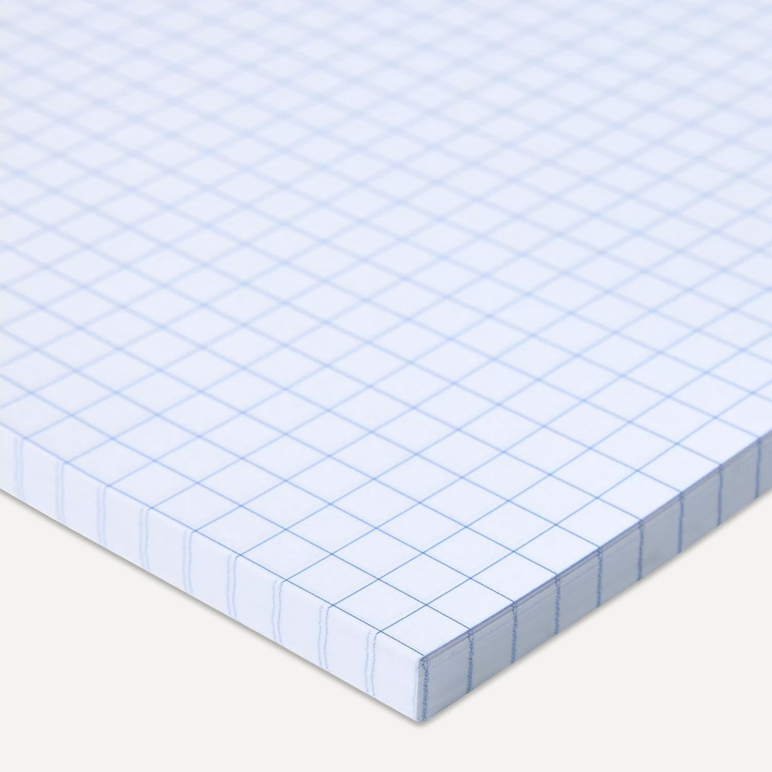 Loose Leaf Paper, Graph Ruled Paper, 3 Hole Punched, 100 Sheets, 11" x 8.5", 6 pack, White