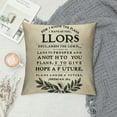 thumbnail image 2 of YANMS Bible Verse Pillow Covers Cushion Case, Christian Gifts, Inspirational Quote, Motivational Gifts, Religious Prayer Home Decor for Sofa Bed Living Room Porch Chair, 2 of 5