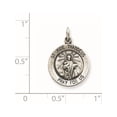thumbnail image 2 of 925 Sterling Silver Saint Jude Thaddeus Medal, 2 of 2