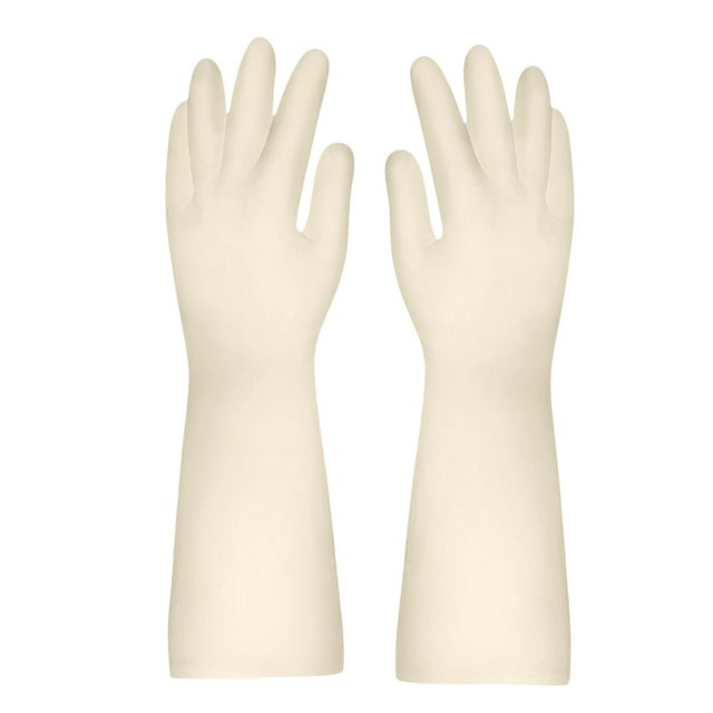 Binmer Gants de Nettoyage en Nitrile Réutilisables pour Cuisine et Vaisselle