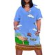 thumbnail image 1 of Vestido holgado con bolsillos ropa de verano juego 2, 1 of 7