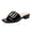 Black, variant on Vedolay Summer Sandals for Women Women's Two Strap Open Toe Slip Sandals Party Dating Wedding Dress Pumps Shoes,A 6.5