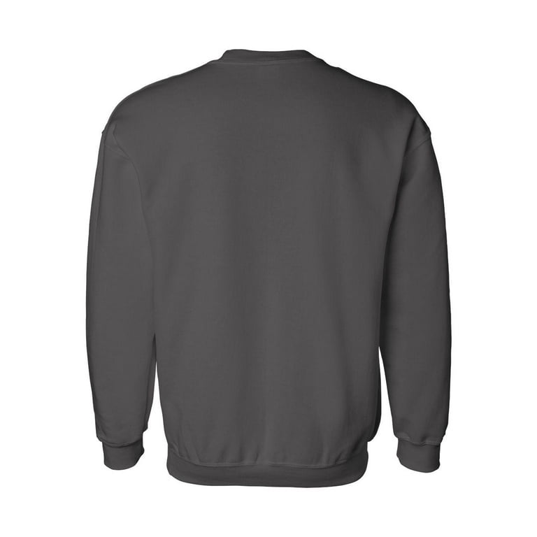 Gildan - DryBlend Crewneck Sweatshirt - 12000 - Charcoal - Size: L ...