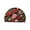 A, variant on 23.62x15.75in Bohemian Flower Half Round Doormat,Boho Floral Washable Semi Circle Area Rug,Non Slip Absorbent Half Moon Rug for Indoor Outdoor Bathroom Kitchen Patio Fireplace Hearth Floor Mat