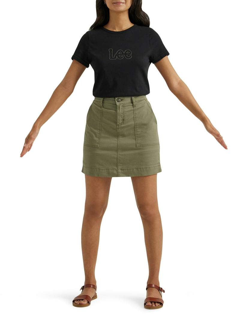 Lee® Women's Mid Rise Skort - Walmart.com