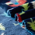 Holiday Time Plush Throw Camper, 50" x 60" inches, Blue, Polyester