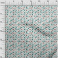 thumbnail image 3 of oneOone Cotton Poplin Sky Blue Fabric Christmas Quilting Supplies Print Sewing Fabric By The Yard 56 Inch Wide, 3 of 5