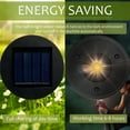 thumbnail image 7 of HIBIBUD 2 Pack Replacement Solar Light Parts,8 Lumens Solar Lights Replacement Top for Lanterns,Waterproof Battery Box Top Diy Outdoor Garden Patio Decor (Warm Yellow,3.15Inch), 7 of 7