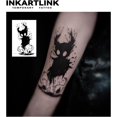 thumbnail image 2 of shiyou-Tattoo Tech, 2 Sheets Medium Semi Permanent Tattoo, Adult Art Design Temporary Tattoos, Lasts 1-2 Weeks, Waterproof, Realistic Look, No Adhesive, No Reflection (Demon Unsheathed), 2 of 4