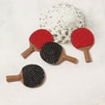 thumbnail image 4 of Miangastore 20Pcs Mini Table Tennis Bats Simulation Ping-Pong Bats Adorable Table Tennis Rackets, 4 of 8
