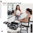 thumbnail image 2 of Estuche de maquillaje Hododou extra grande con 6 bandejas y Lock PRO, 2 of 7