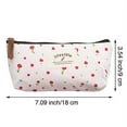 thumbnail image 7 of Floral Style Canvas Pencil Cases, 8 Count, 7 of 7