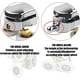 thumbnail image 3 of Shower Door Double Roller Pulley 4pcs/set 23mm Wheel Diameter Plated Alloy Fixed Pulley Bathroom Spare Parts, 3 of 5