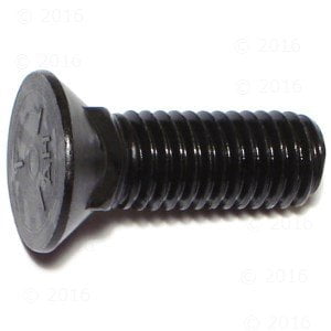 Hard-to-Find Fastener 014973294496 Grade 5 Plow Bolts, 1-1/2-Inch, 6-Piece