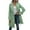 Green, variant on Trench Coat Women Fall Coats Women's Solid Color Thin Double Belted Windscreen Coat Loose Casual Windbreaker Coat