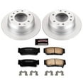 thumbnail image 2 of PowerStop Rear Geomet Coated Brake Rotor and Pad Kit Fits: HYUNDAI KIA Select Models CRK5907, 2 of 4