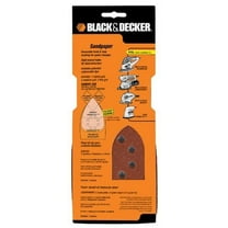 Black & Decker 74-672 Medium Mega Mouse Paper, 120-Grit