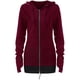 thumbnail image 5 of Sudadera con capucha para mujer, bolsillos empalmados, manga larga, vendaje en la espalda, con cordones, cremallera, sudaderas con capucha, abrigo Fridja  po159, 5 of 6