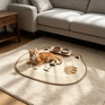 thumbnail image 5 of Pet Feeding Mat, Quick Drying Absorbent Cat Dog Bowl Mat, Non-Slip Waterproof Food and Water Dispenser Pad for Indoor Floors, 5 of 5