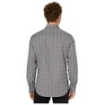 thumbnail image 4 of Michael Kors GREY Long Sleeved Slim Fit Shirt, US Small, 4 of 5