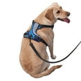 thumbnail image 3 of XMXY No Pull Dog Harness, Elegant Luxury Blue Gradient Adjustable Reflective Pet Harness with Oxford Vest, X-Large Size, 3 of 8