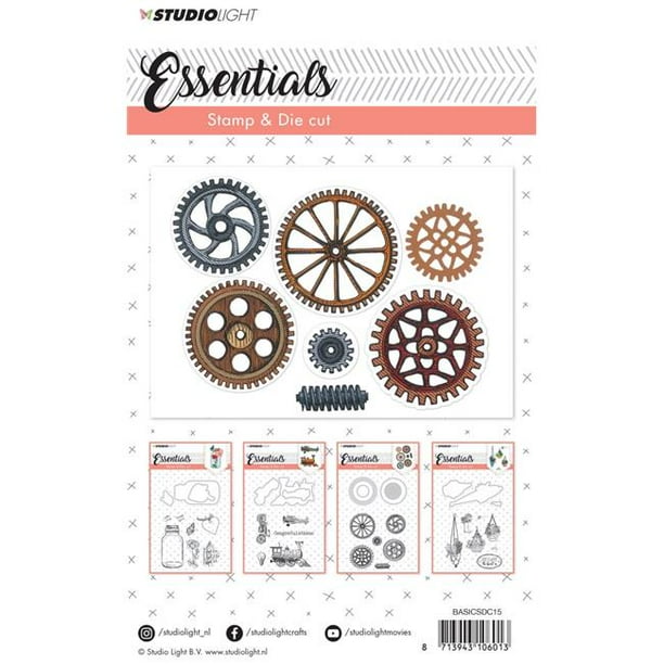 Studio Light Essentials Stamp & Die Set