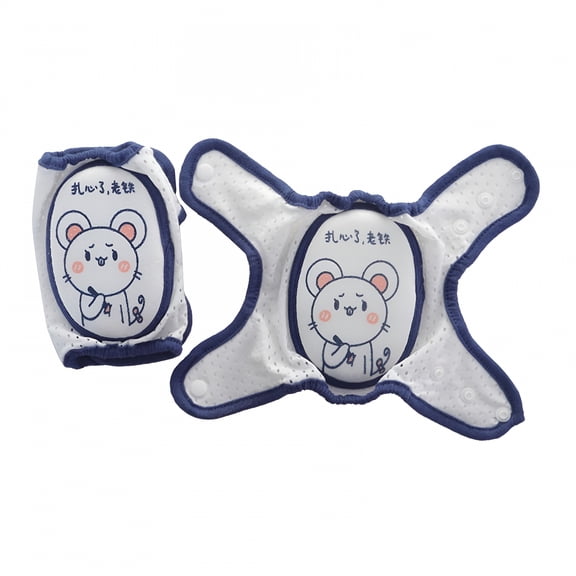 TELOLY Baby Knee Pads for Crawling Adjustable - Knee Protector for Kids Unisex Walker Baby, Baby Crawling Knee Pads - Toddler Knee Pads Gift Idea for Baby