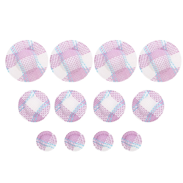 Shisuyan Doll Clothing Accessory Paper Round 12Set 2.44X2.44X0.39in