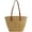Coffee, variant on Kukuzhu Women's Straw Hobo Bag Woven Shoulder Bag Large Totes Summer Travel Beach Handbag Handmade Purse