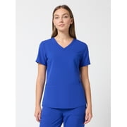 Scrubstar Core Essentials Women’s V-Neck Scrub Top, Sizes XS–3XL